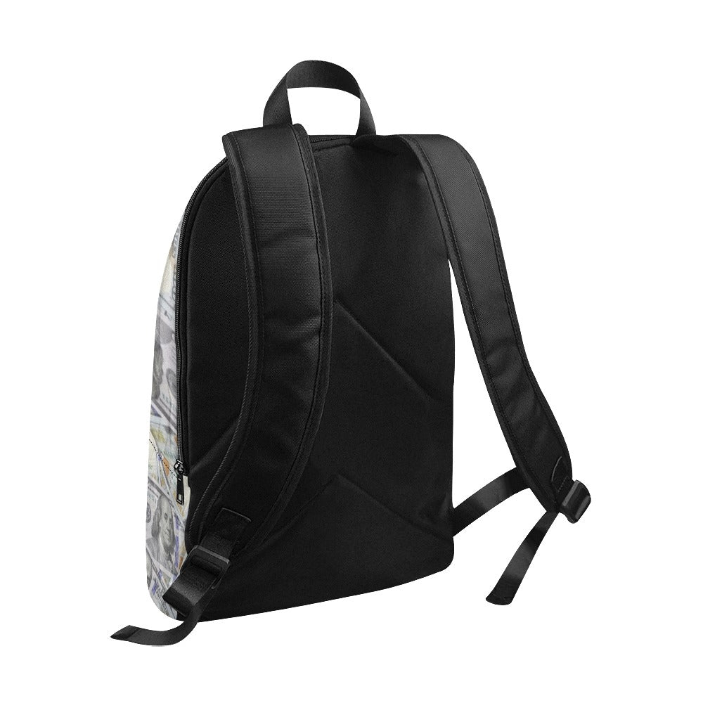 100 Bill Fabric Backpack