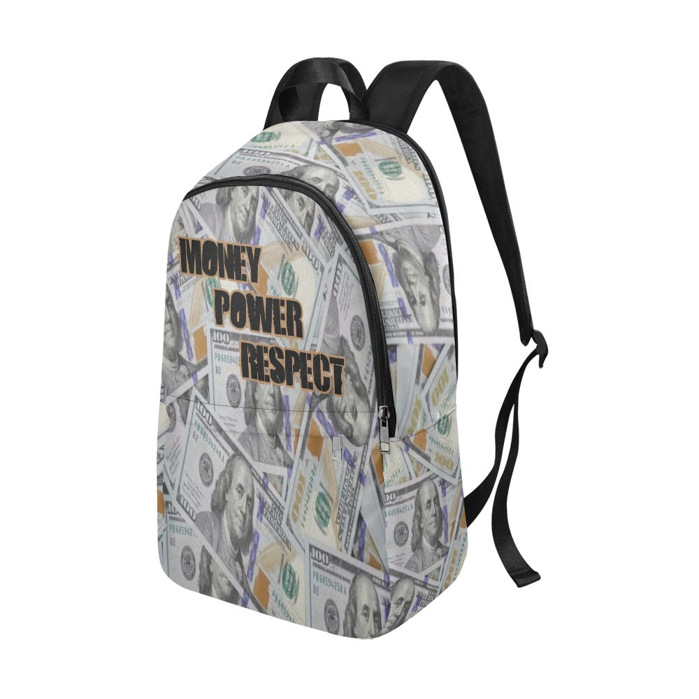 100 Bill Fabric Backpack