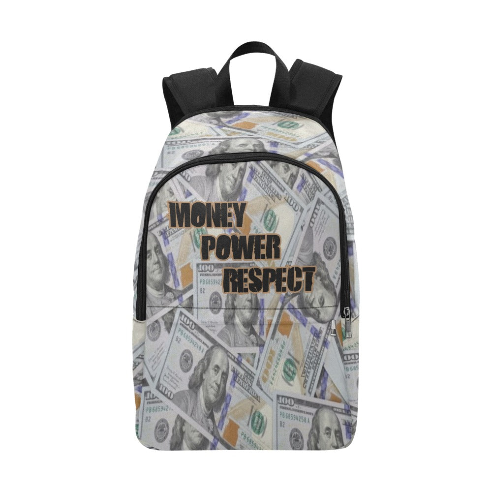 100 Bill Fabric Backpack