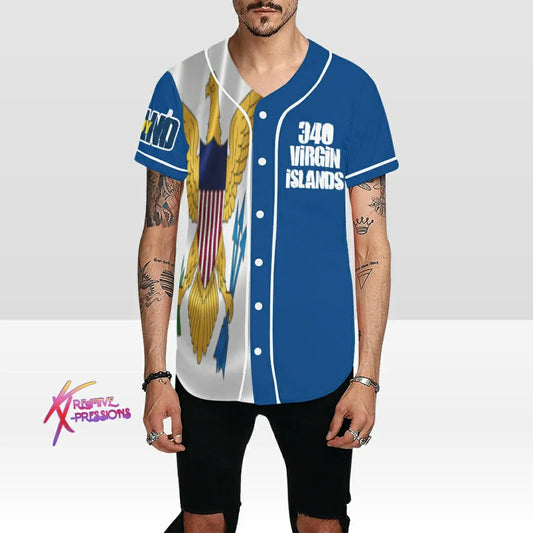 Island Flag Baseball Jerseys