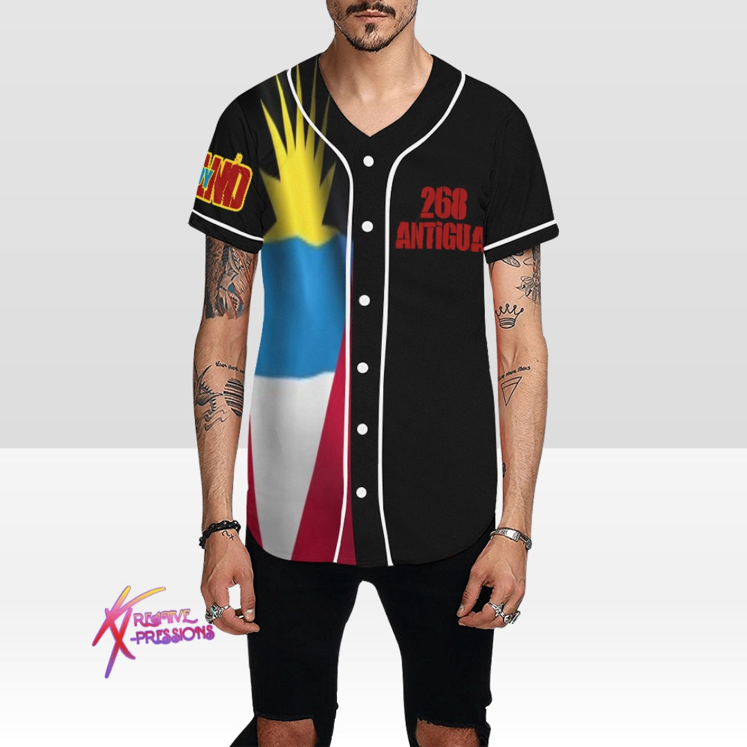 Island Flag Baseball Jerseys
